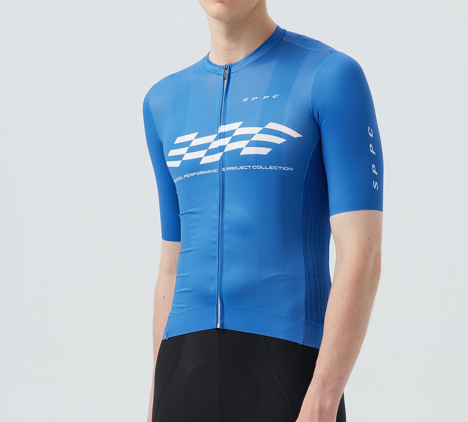 SPEXCEL SPPC Men's Short Sleeve Cycling Jersey, Aero‑Fit Lightweight Quick‑Dry