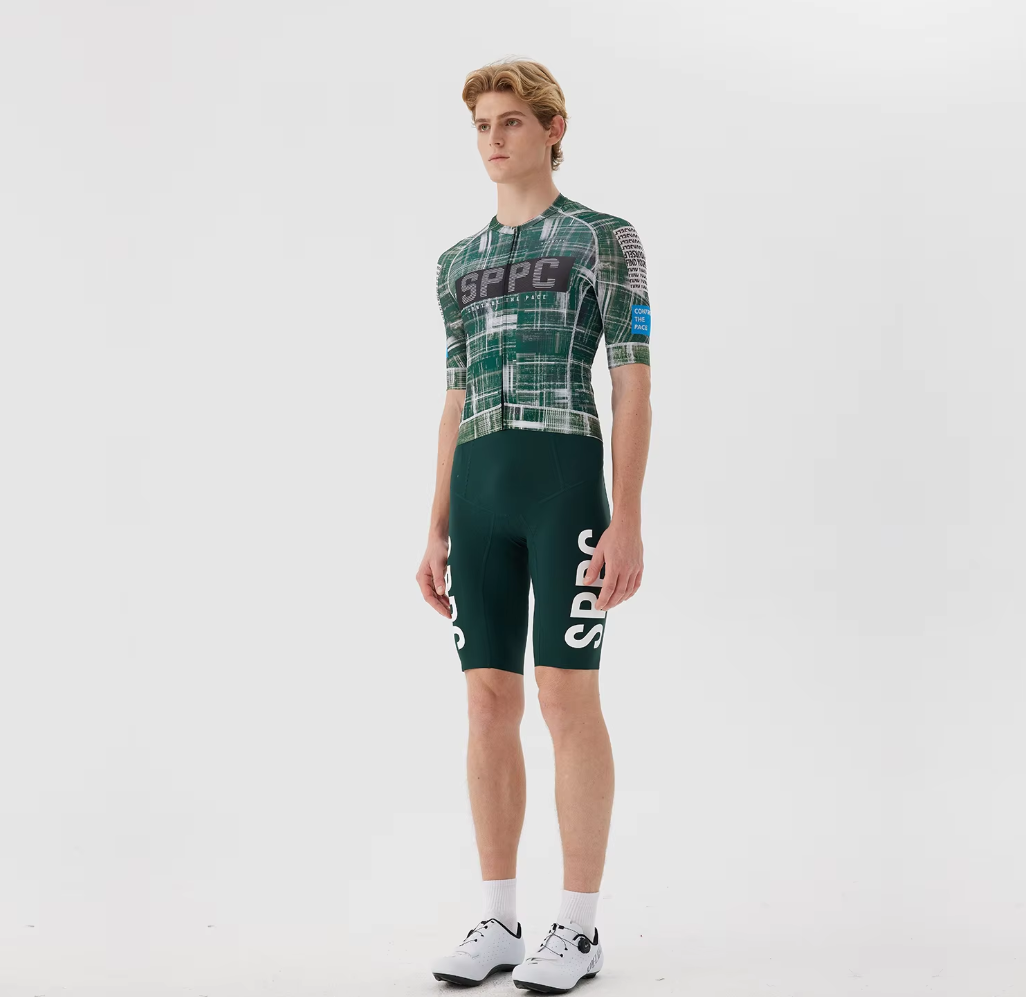 SPPC Forest 26 Summer Light Weight Short Sleeve Cycling Jerseys Aero Fit Quick Dry and Breathable fabric for hot day ride
