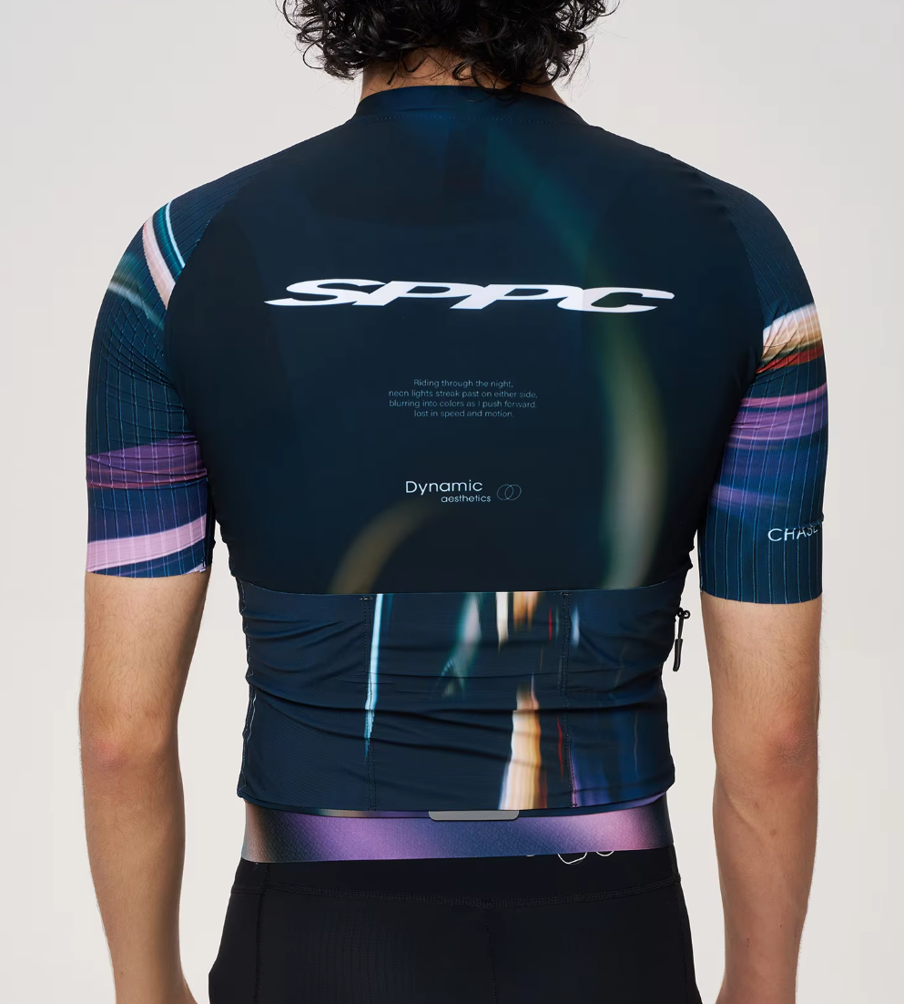 SPPC 26 NEON Speed Aero Super Light Weight Short Sleeve Cycling Jerseys Race Fit Quick Dry and Breathable Woven fabric