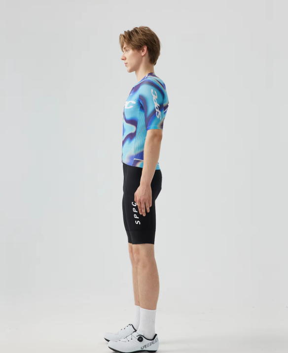 SPEXCEL 2025 New SPPC men's summer Light short Sleeve Cycling Jerseys aero Fit Quick Dry and Breathable fabric