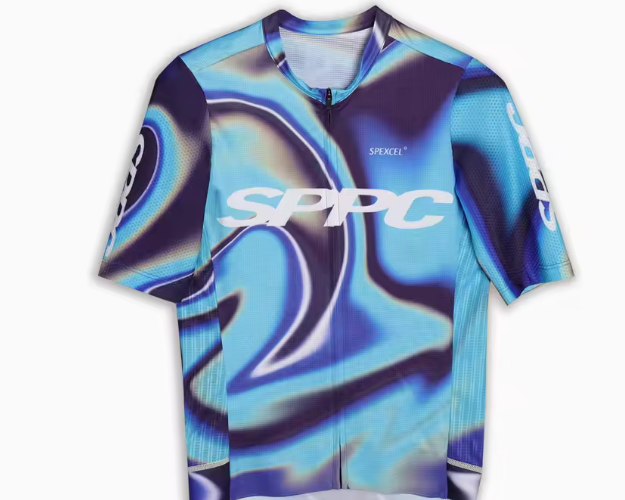 SPEXCEL SPPC Men's Short Sleeve Cycling Jersey, Aero‑Fit Lightweight Quick‑Dry
