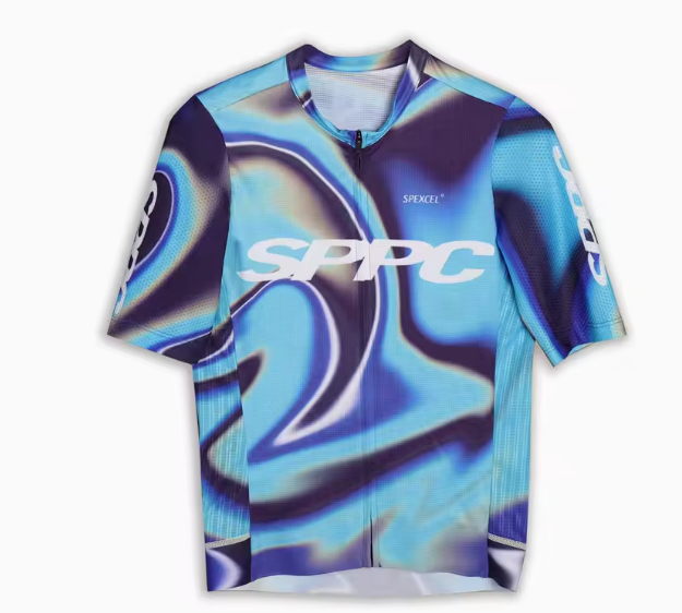 SPEXCEL SPPC Men's Short Sleeve Cycling Jersey, Aero‑Fit Lightweight Quick‑Dry