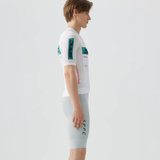 SPEXCEL Men's Italian‑Fabric Short Sleeve Cycling Jersey, Aero‑Fit UPF50+ Quick‑Dry