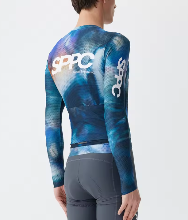 SPPC SPACE 26 Spring Summer LightWeight Long Sleeve Cycling Jerseys Race Fit Quick Dry and Breathable fabric UPF50+
