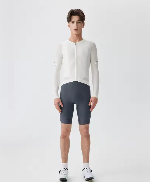 SPEXCEL EON Spring Summer Light Long Sleeve Cycling Jerseys Aero Fit Quick Dry and Breathable fabric