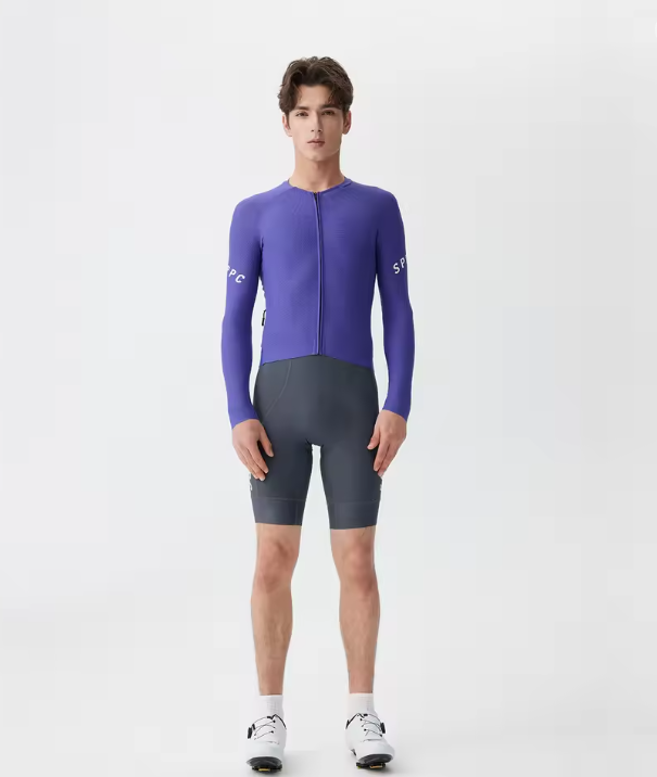 SPEXCEL EON Spring Summer Light Long Sleeve Cycling Jerseys Aero Fit Quick Dry and Breathable fabric