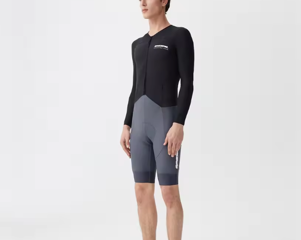 SPEXCEL Pinnacle Skinsuit Long‑Sleeve Cycling Set, Ultra‑Light, Italy Dolomit 120kg/m³ Pad