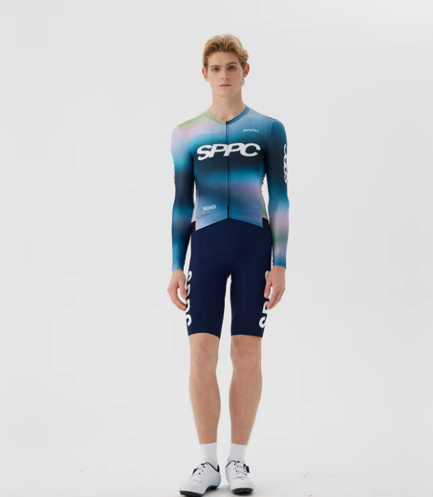 SPEXCEL 26 Spring Summer Light Weight Long Sleeve Cycling Jerseys Aero Fit Quick Dry and Breathable fabric