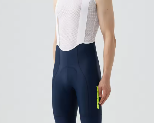 SPEXCEL Men's Training Race‑Fit Bib Shorts, High‑Density Pad for Long Rides