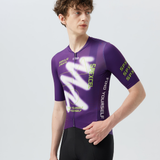 SPEXCEL customized Sublimation transfer Short Sleeve Cycling Jersey AERO FIT bicycle clothes with Laser cut cuff