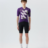 SPEXCEL customized Sublimation transfer Short Sleeve Cycling Jersey AERO FIT bicycle clothes with Laser cut cuff