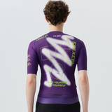 SPEXCEL customized Sublimation transfer Short Sleeve Cycling Jersey AERO FIT bicycle clothes with Laser cut cuff