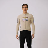 SPEXCEL LOGO New Winter Thermal Fleece Cycling Jersey Road Mtb bicycle wear Long sleeve Race Fit Nylon thermal fabric man