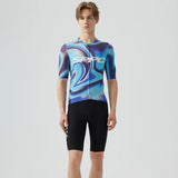 SPEXCEL SPPC Men's Short Sleeve Cycling Jersey, Aero‑Fit Lightweight Quick‑Dry