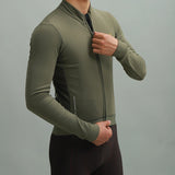 SPEXCEL  Winter PRO AERO 3.0 Thermal Fleece Cycling Jerseys Long sleeve Race Fit Nylon thermal fabric Warm and breathable