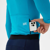 SPEXCEL EVO PRO Winter Thermal Fleece Cycling Jerseys Long sleeve Race Fit Italy thermal fabric Warm and breathable FABRIC