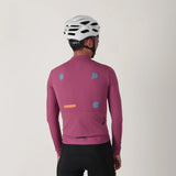 SPEXCEL SPC LAB New PRO Winter Thermal Fleece Cycling Jerseys Long sleeve Race Fit Nylon thermal fabric Warm and breathable man
