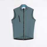 SPEXCEL All Season Classic Lightweight Windproof cycling Vest Men's Wind Jacket Stretch fabric With Two Way Zipper